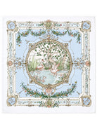 Coperta per neonato Atelier Choux Paris azzurra con stampa grafica CA-CQ-TBB L-U ATELIER CHOUX PARIS KIDS 