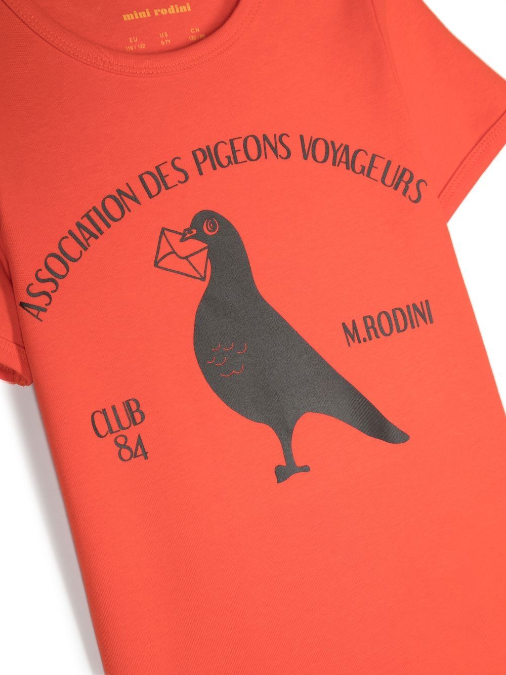 T-shirt con motivo "pigeon"