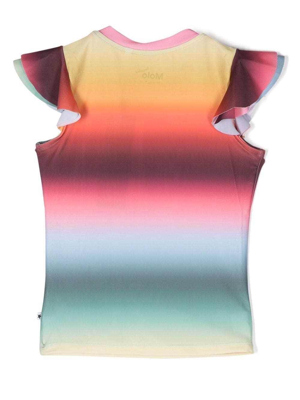 T-shirt color gradient con smiley