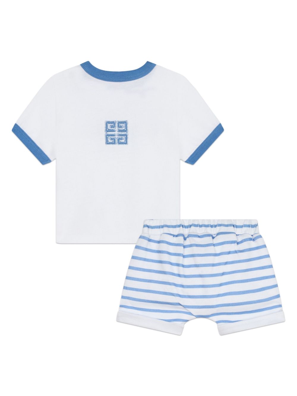 Set T-shirt e shorts con applicazione