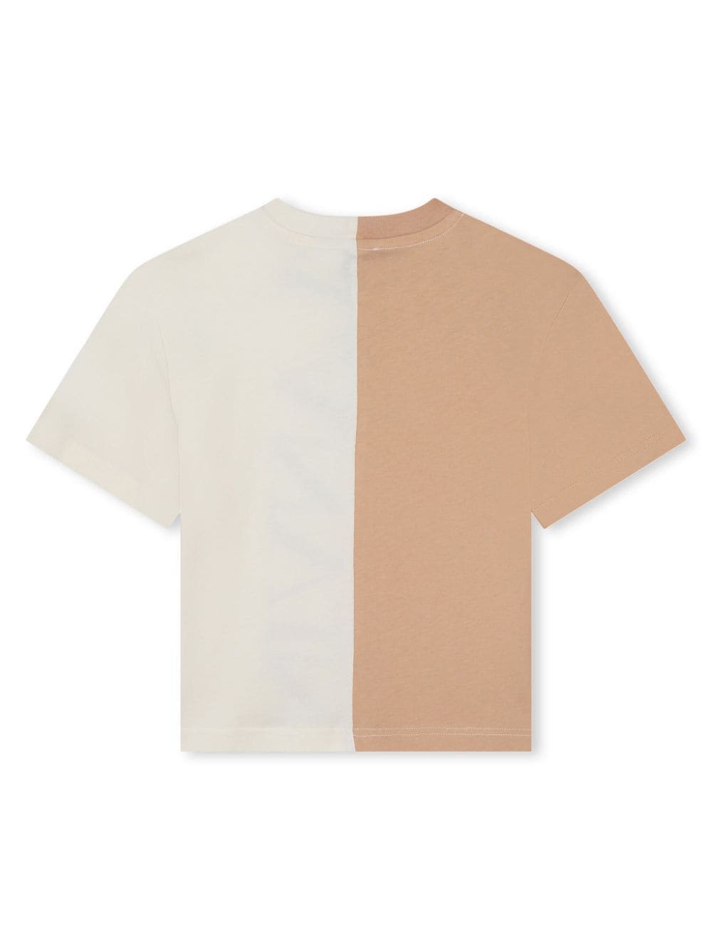 T-shirt con design color-block