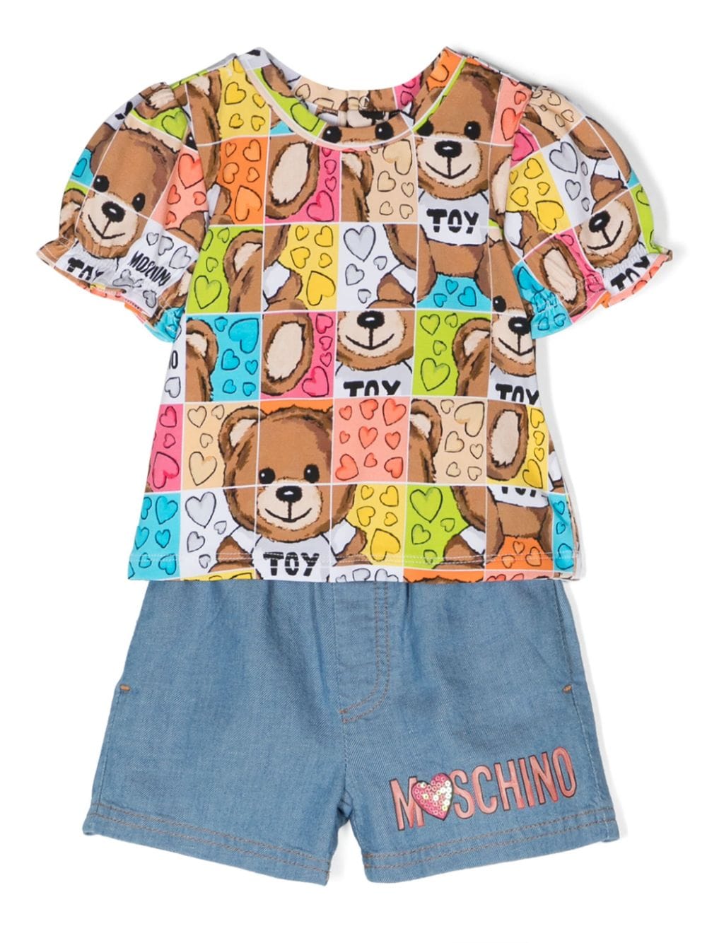 Set con shorts Teddy Bear