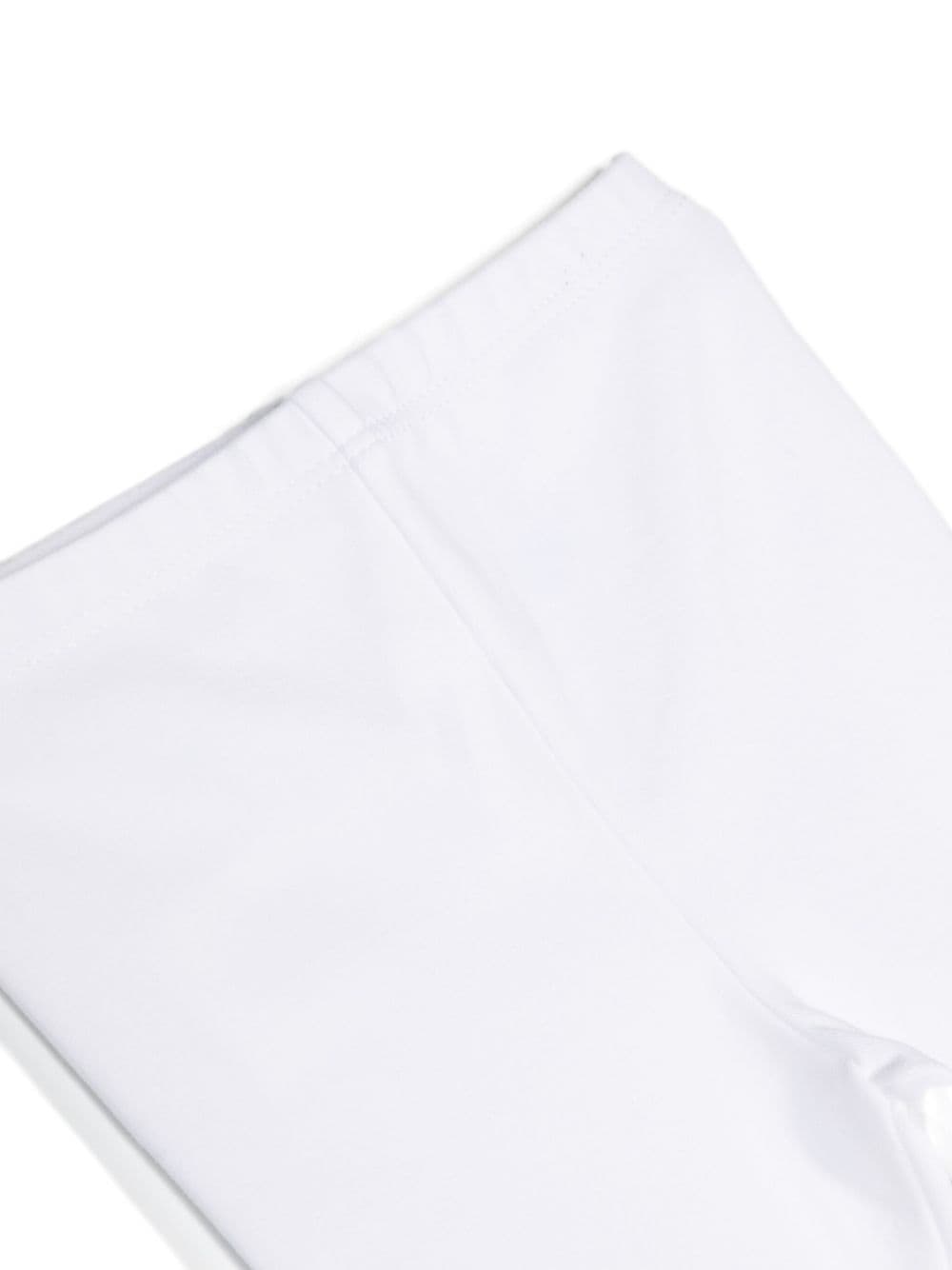 Set di pantaloni in cotone con stampa logo