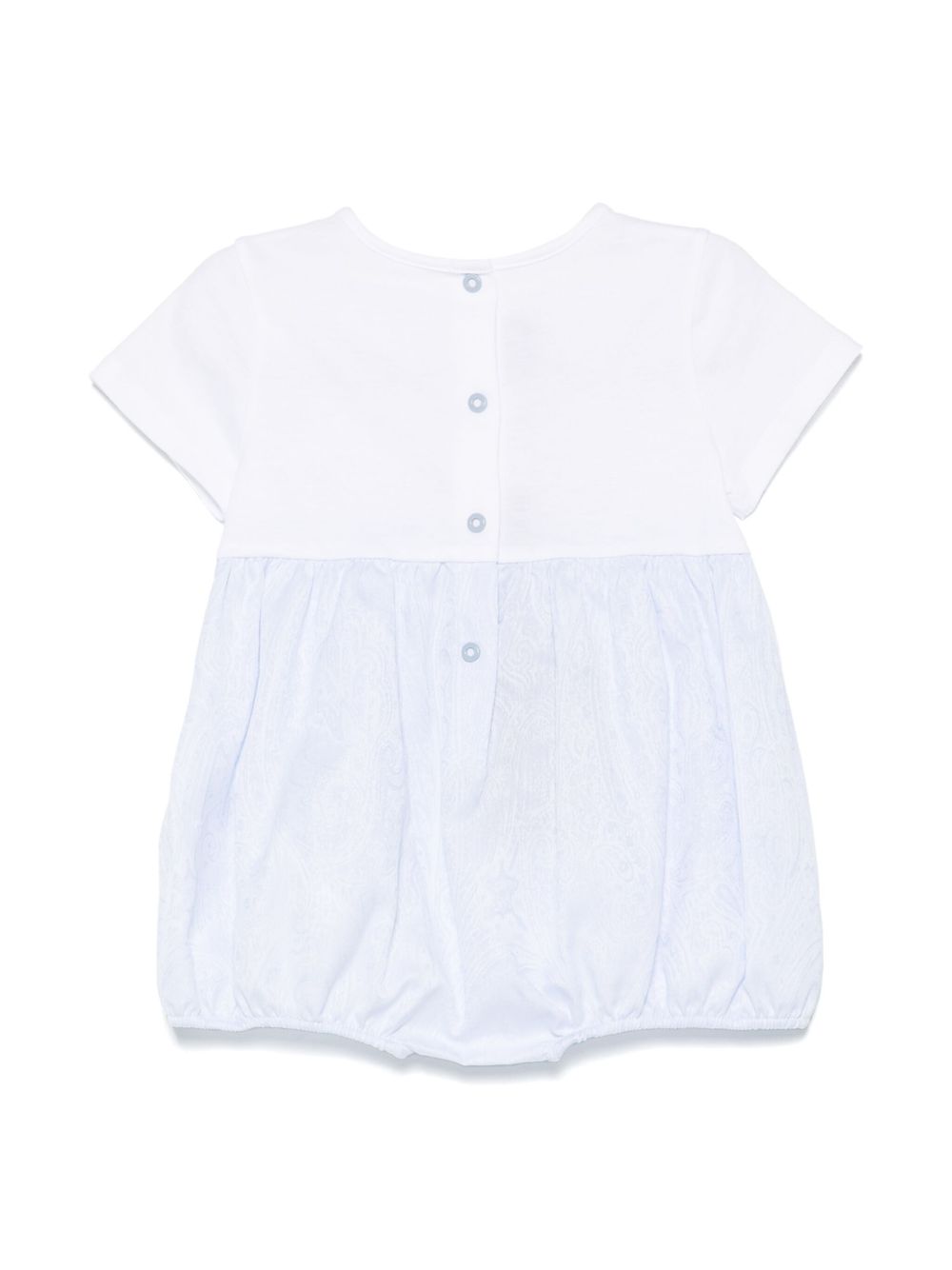 Tutina per neonato Etro Kids azzurro con caratteristico motivo Pegaso GWB540 P0472 600 ETRO KIDS 