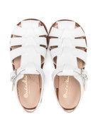 Sandali per bambina Eli1957 Crab bianco con chiusura con fibbia 2535AE BLANCO Eli Kids 