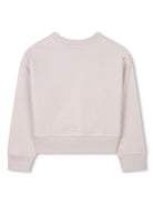 Felpa con stampa per bambino Givenchy Kids bianco con stampa logo sul davanti H30773 184 GIVENCHY KIDS 