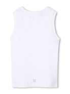 Canotta con stampa per bambino Givenchy Kids bianco con scollo rotondo H30724 10P GIVENCHY KIDS 