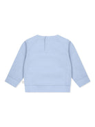 Felpa con stampa grafica per neonato Stella McCartney Kids azzurro con girocollo TW4020 Z0499 652 STELLA McCARTNEY KIDS 