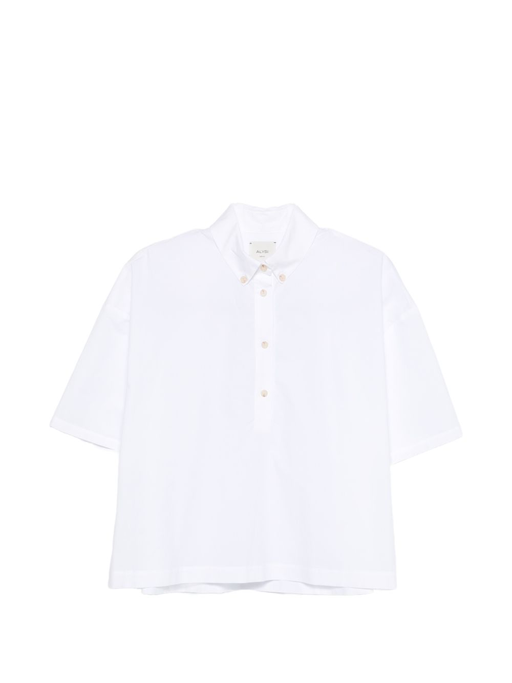 Camicia per donna Alysi bianca con colletto classico 116221 P6015 BI ALYSI 
