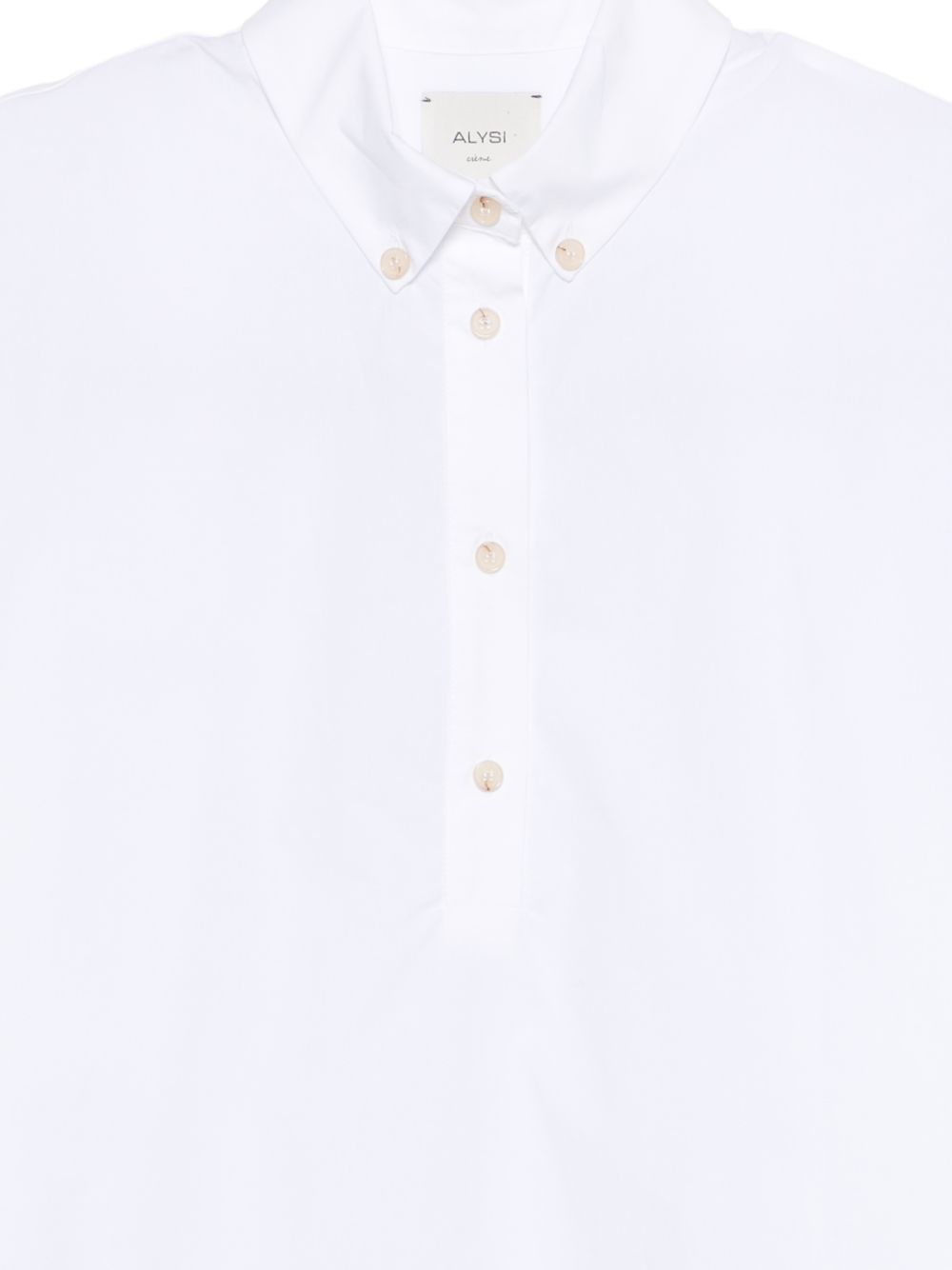Camicia per donna Alysi bianca con colletto classico 116221 P6015 BI ALYSI 