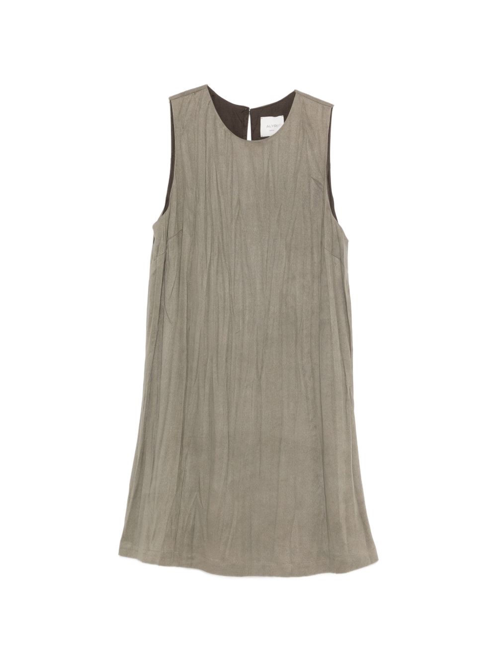 Abito per donna Alysi grigio con effetto increspato 116322 P6021 CEN ALYSI 