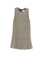 Abito per donna Alysi grigio con effetto increspato 116322 P6021 CEN ALYSI 