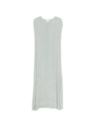Abito per donna Alysi azzurro con dettagli ricamati 216304 P6047 ACQ ALYSI 