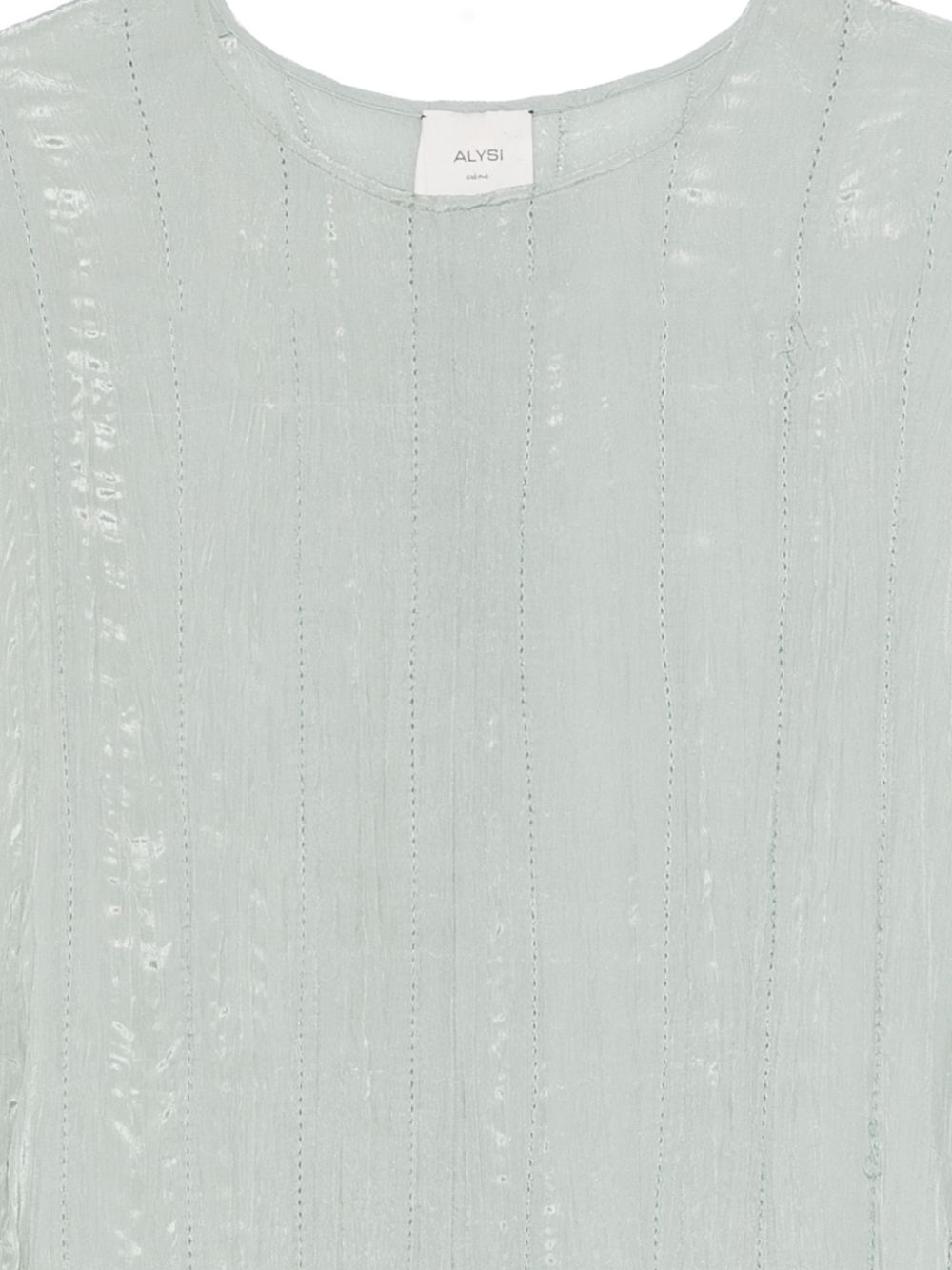 Abito per donna Alysi azzurro con dettagli ricamati 216304 P6047 ACQ ALYSI 