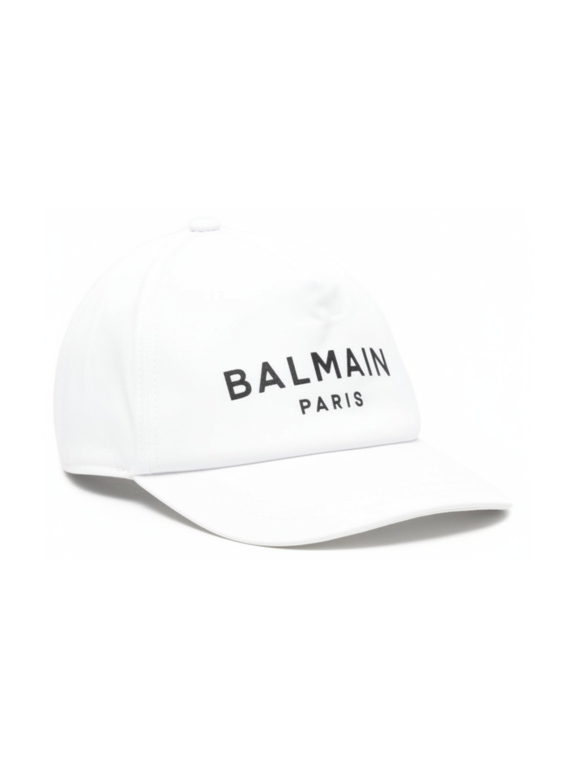 Cappello per bambini Balmain Kids bianco con logo BX0P17 Z1053 100NE BALMAIN KIDS 