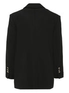 Giacche per bambino Balmain Kids nera con bottoni color argento BX2P04 I0196 930AG BALMAIN KIDS 