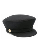 Cappelo per bambina Balmain Kids nero con bottoni BY0B27 Z1053 930OR BALMAIN KIDS 