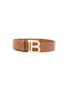 Cintura per bambina Balmain Kids marrone chiaro con fibbia BY0Q71 Z1371 116 BALMAIN KIDS 
