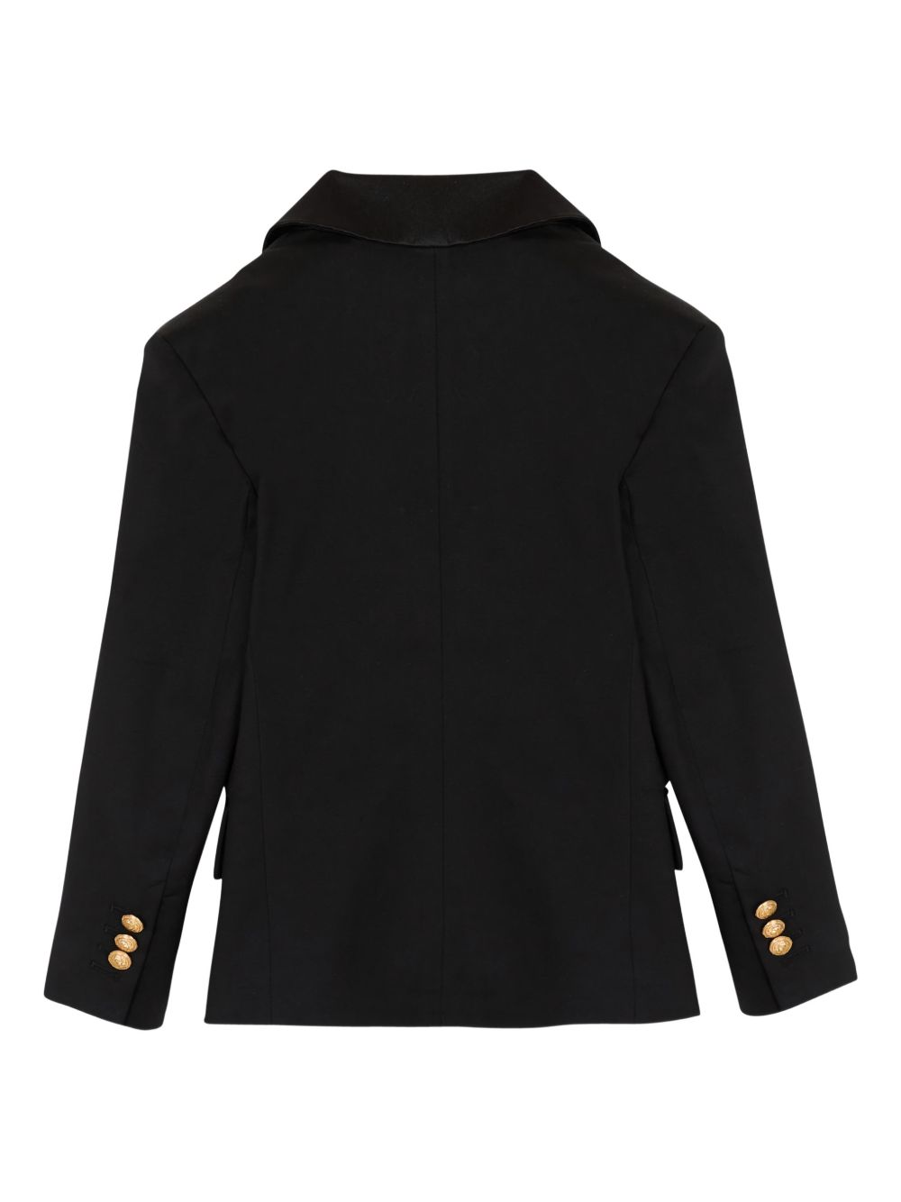Blazer per bambino Balmain Kids nero con chiusura a bottoni dorati BY2P04 P0484 930 BALMAIN KIDS 