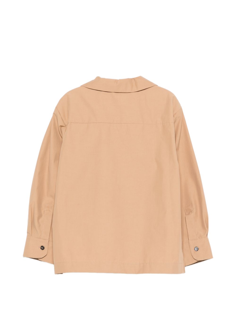 Camicia per bambino Balmain Kids marrone con colletto classico BY2P90 B0094 116 BALMAIN KIDS 