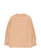 Camicia per bambino Balmain Kids marrone con colletto classico BY2P90 B0094 116 BALMAIN KIDS 