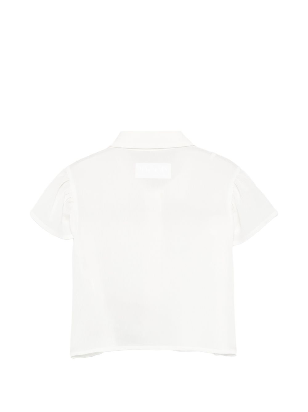 Camicia per bambina Balmain Kids bianca con colletto classico BY5A61 K0282 101 BALMAIN KIDS 