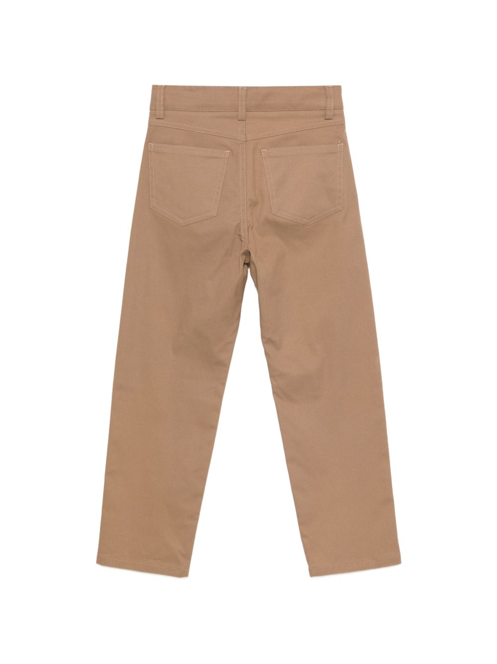 Pantaloni per bambino Balmain Kids marroni con design a cinque tasche BY6R40 G0197 315 BALMAIN KIDS 