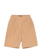 Shorts per bambino Balmain Kids beige con vita elasticizzata BY6R89 B0094 116 BALMAIN KIDS 