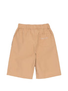 Shorts per bambino Balmain Kids beige con vita elasticizzata BY6R89 B0094 116 BALMAIN KIDS 