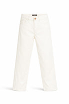 Jeans da bambino Balmain Kids bianco con decorazione BY6V0T Z3702 102 BALMAIN KIDS 