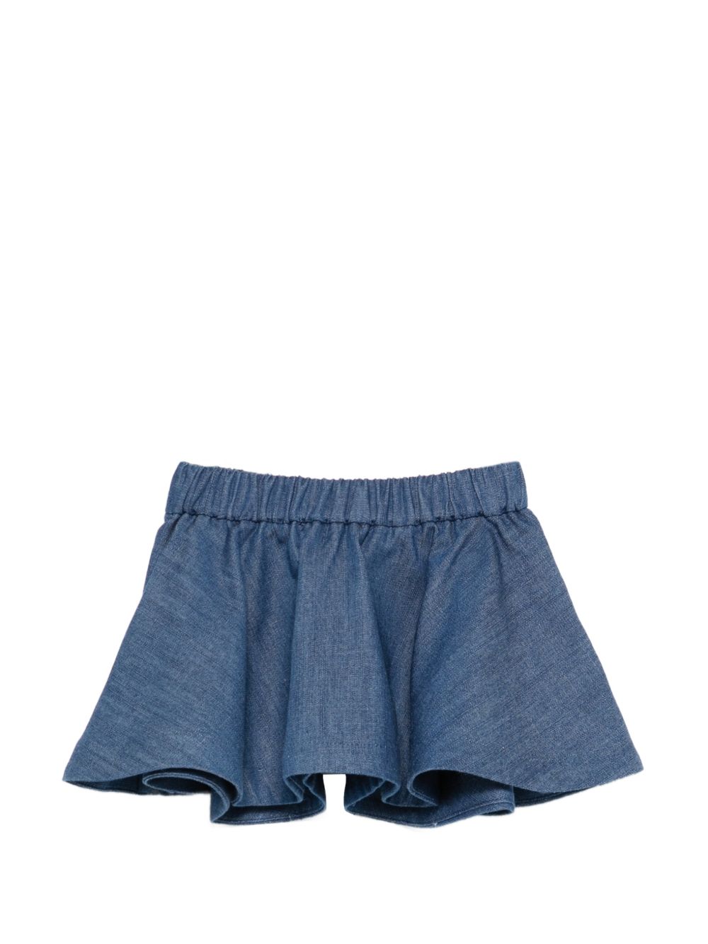 Gonna per neonata Balmain Kids blu con bottoni color oro BY7001 P0588 625 BALMAIN KIDS 