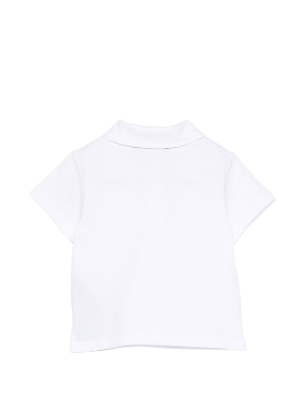 Polo per neonato Balmain Kids bianca con colletto BY8621 Z3658 100 BALMAIN KIDS 
