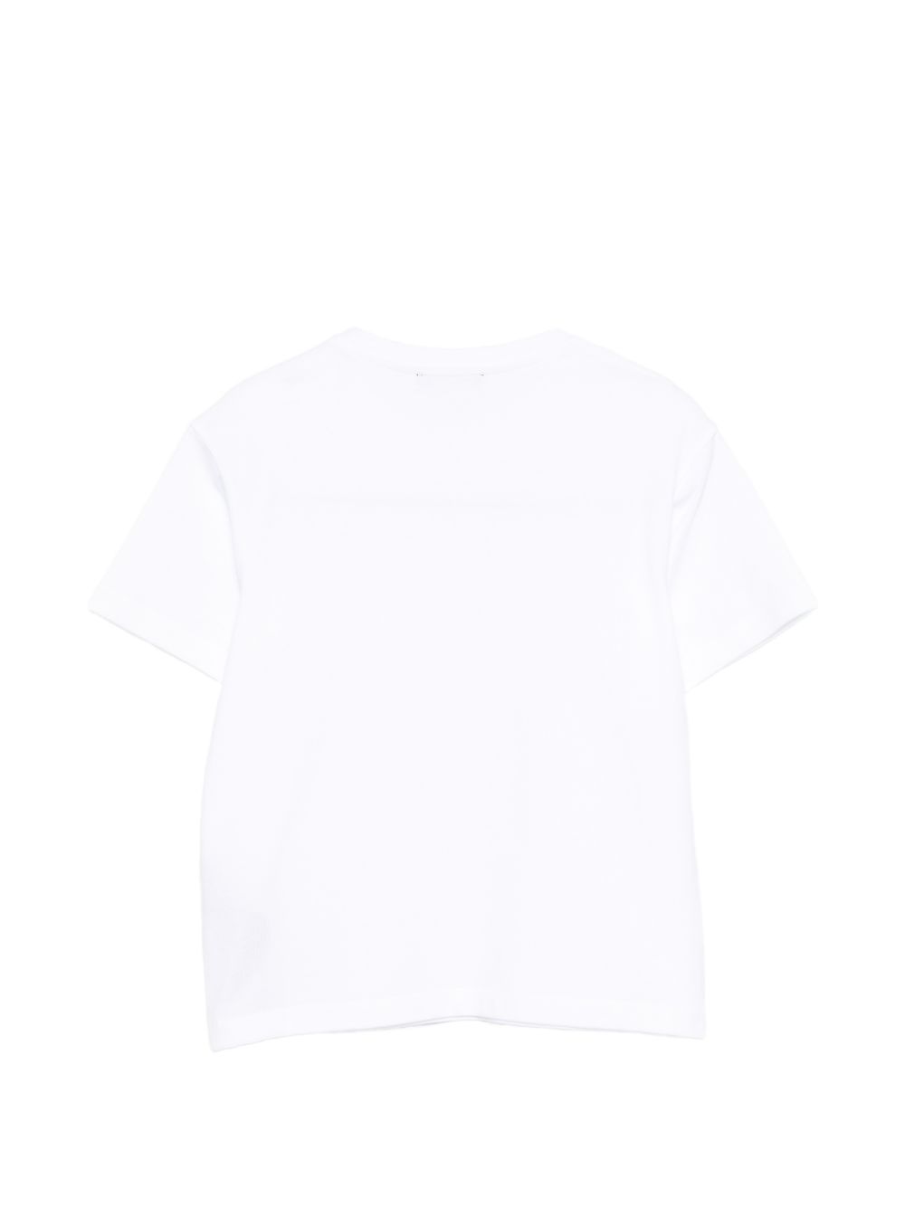 T-shirt per bambini Balmain Kids bianca con dettaglio bottoni BY8P91 Z3658 100BC BALMAIN KIDS 