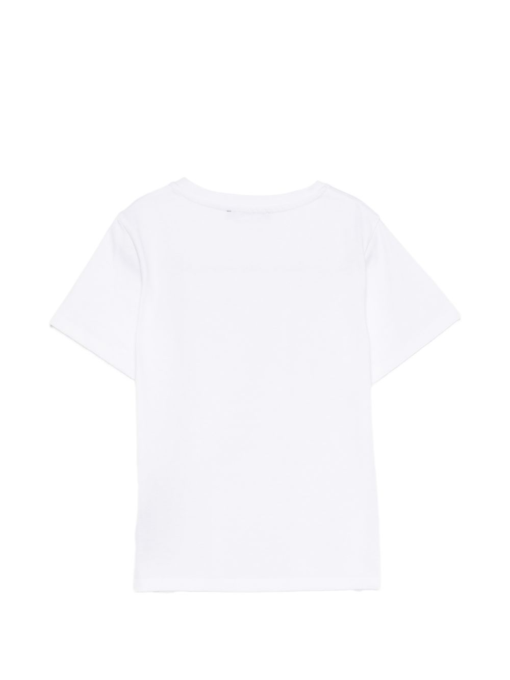 T-shirt per bambino Balmain Kids bianca con logo sul davanti BY8R11 Z3672 100BL BALMAIN KIDS 