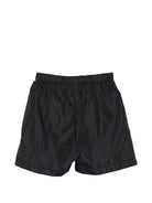 Costume da bagno per bambino Balmain Kids nero con logo sul davanti BYCP59 Z3781 930BC BALMAIN KIDS 