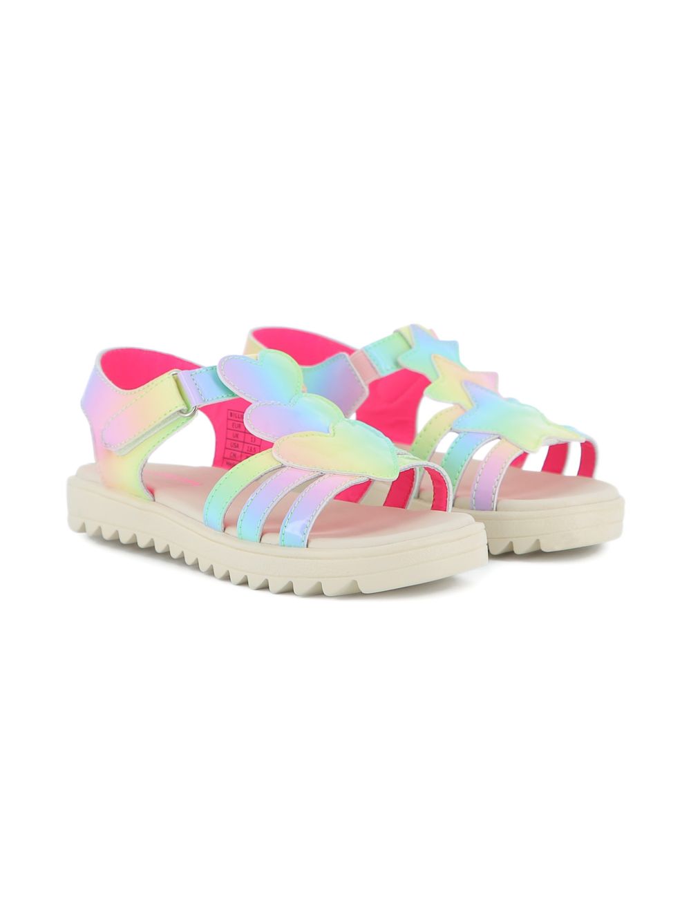 Sandali per bambina Billieblush multicolore con design  iridescente U22003 Z41 BILLIEBLUSH KIDS 