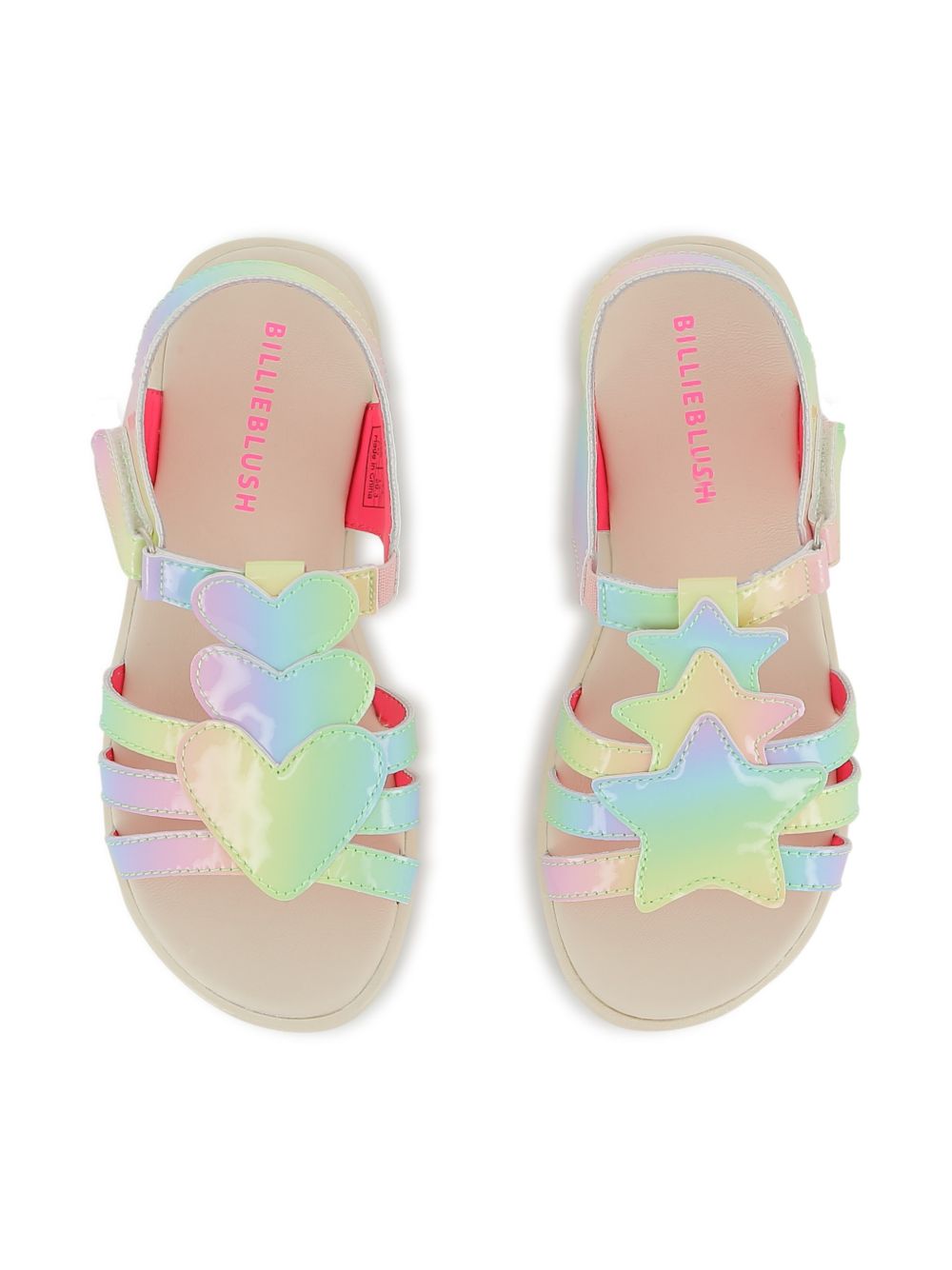 Sandali per bambina Billieblush multicolore con design  iridescente U22003 Z41 BILLIEBLUSH KIDS 