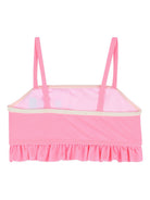 Bikini per bambina Billieblush rosa con stampa grafica U22157 499 BILLIEBLUSH KIDS 