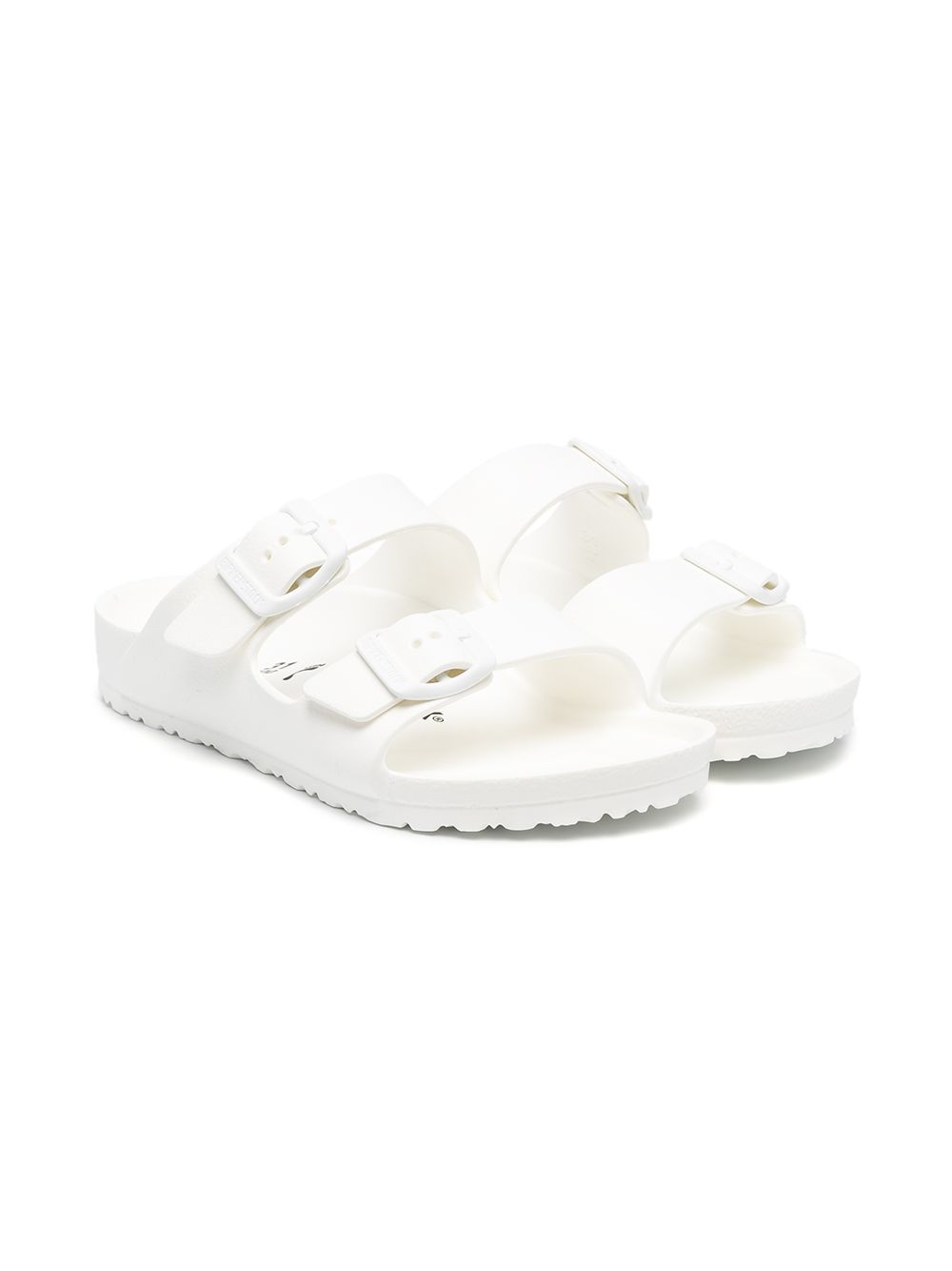 Sandali per bambini Birkenstock Kids bianchi con doppia fibbia 1018941 WHITE BIRKENSTOCK KIDS 
