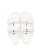 Sandali per bambini Birkenstock Kids bianchi con doppia fibbia 1018941 WHITE BIRKENSTOCK KIDS 