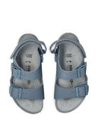 Sandali Milano per bambini Birkenstock Kids blu con doppia fibbia 1031647 GRAY BIRKENSTOCK KIDS 