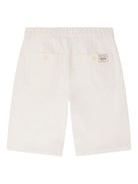 Shorts Elgar per bambino Bonpoint bianchi con coulisse C06BBEW00001 003 BONPOINT KIDS 