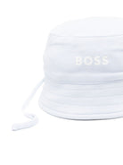 Cappello a pescatore per neonato Boss Kids azzurro con design a righe J53097 771 BOSS KIDS 
