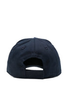 Cappello per neonato Boss Kids blu con logo sul davanti J53141 849 BOSS KIDS 