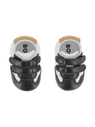 Scarpine primi passi per neonato Boss Kids bianche e nere con design a inserti J53243 09B BOSS KIDS 