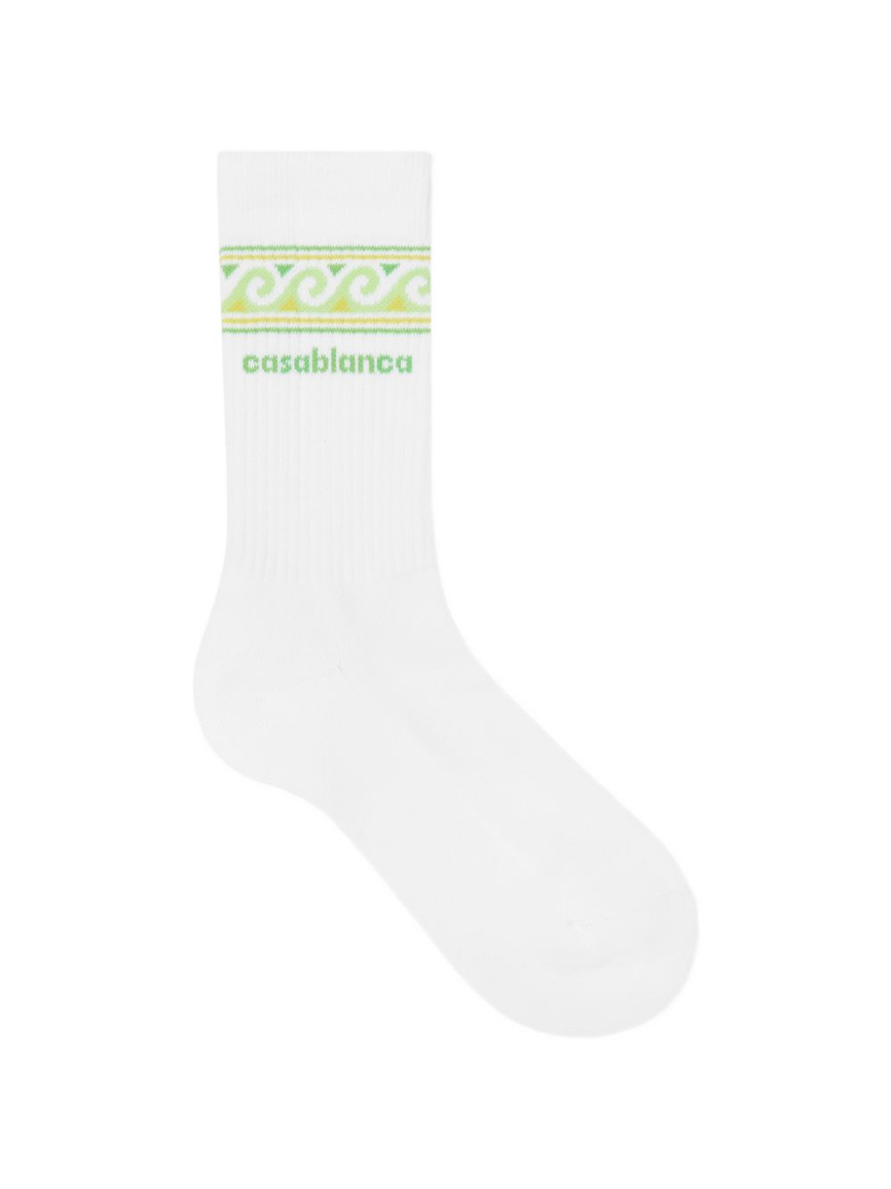 Calzini per bambino Casablanca Kids bianco con decorazione onde ASP26ACC01008 KNITTED WAVE CASABLANCA KIDS 
