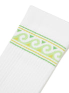 Calzini per bambino Casablanca Kids bianco con decorazione onde ASP26ACC01008 KNITTED WAVE CASABLANCA KIDS 