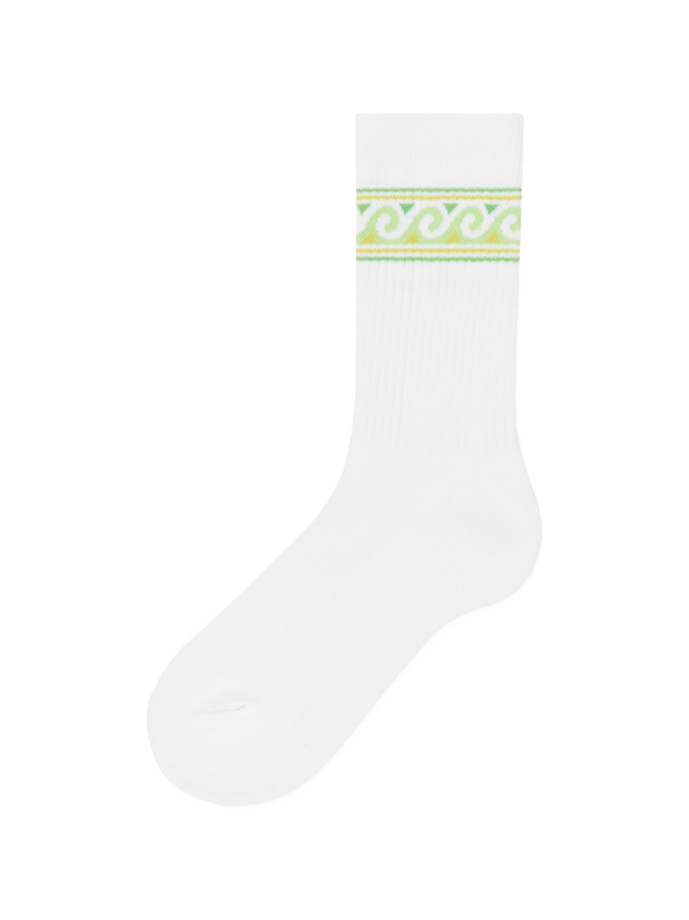 Calzini per bambino Casablanca Kids bianco con decorazione onde ASP26ACC01008 KNITTED WAVE CASABLANCA KIDS 
