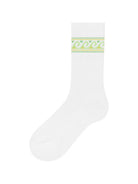 Calzini per bambino Casablanca Kids bianco con decorazione onde ASP26ACC01008 KNITTED WAVE CASABLANCA KIDS 