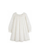 Abito per bambina Chloé Kids bianco in pizzo a fiori C20812 117 CHLOE' KIDS 